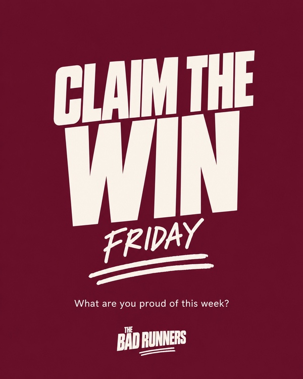 Claim the Win Friday. What are you proud of this week?